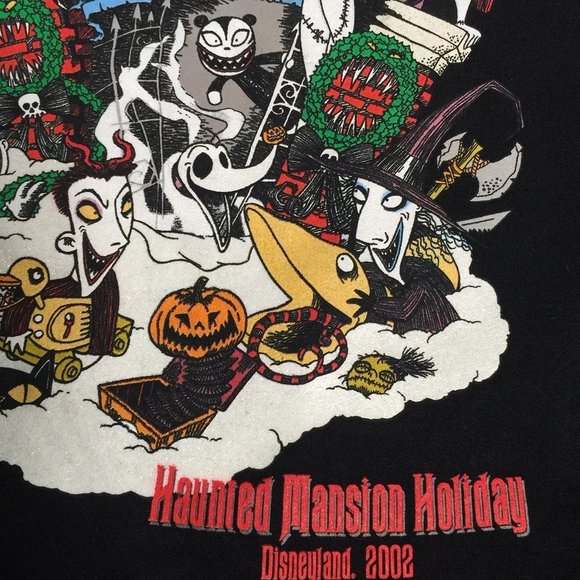 Vintage Disneyland Haunted Mansion Nightmare Before Christmas Sweatshirt - Picture 5 of 6
